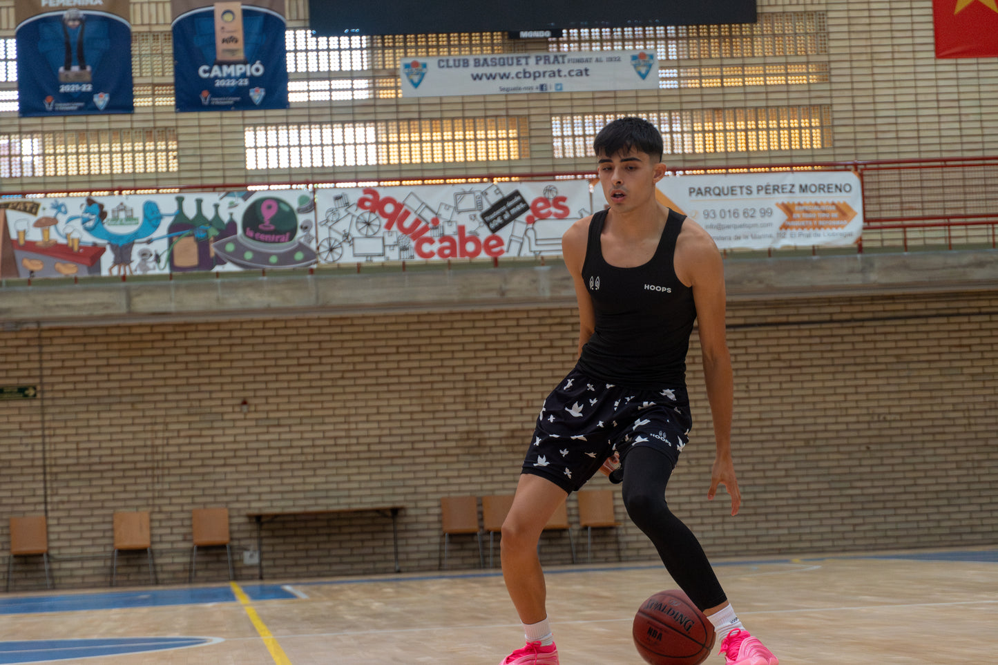 Compressive Sleeveless Pro - BLACK & WHITE