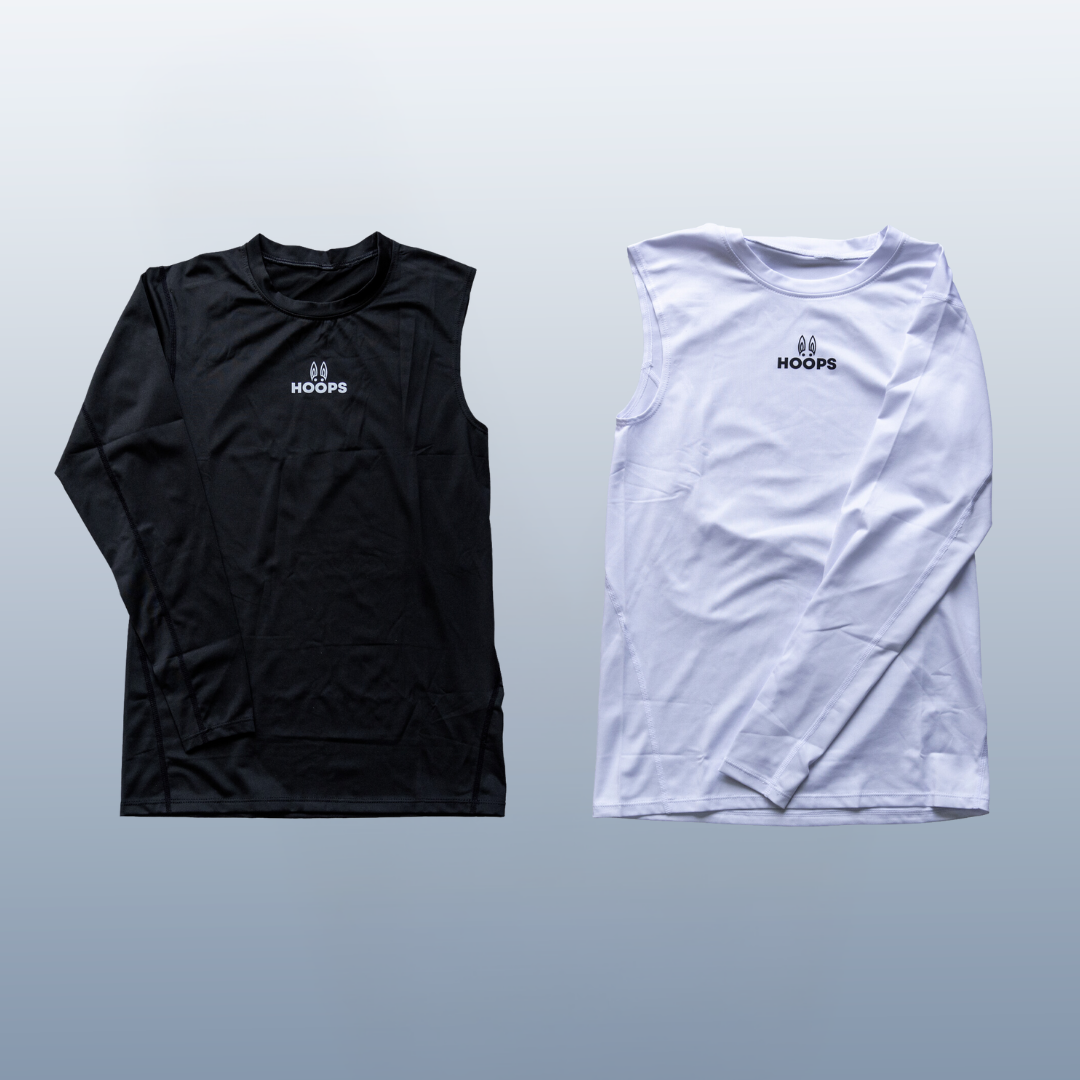 One Arm Shirt - BLACK & WHITE (R)