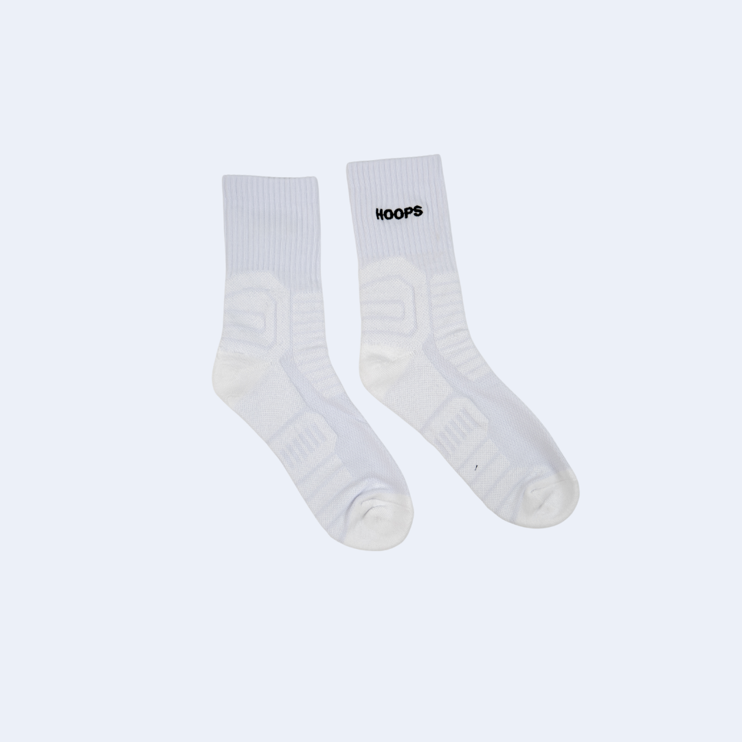 Basketball Socks - White