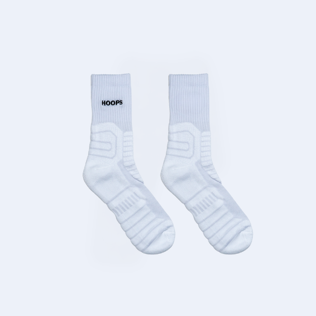 Basketball Socks - White
