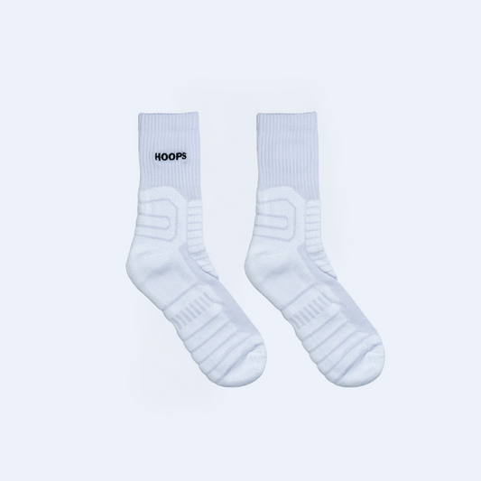 Basketball Socks - White