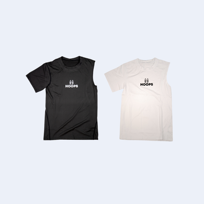 One Arm Tee - BLACK & WHITE (R)