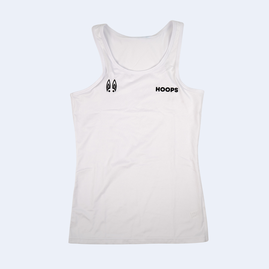 Compressive Sleeveless Pro - White