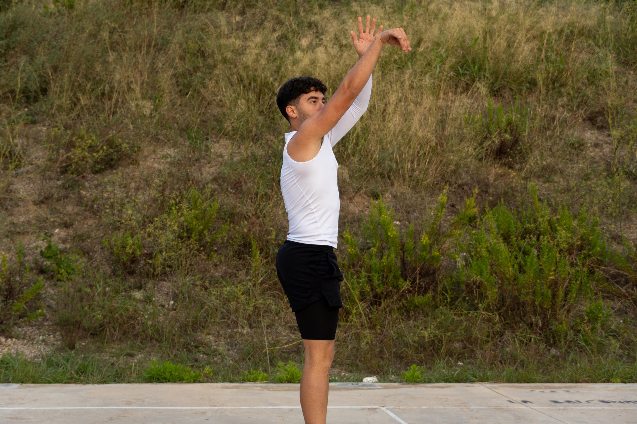 One Arm Shirt - White