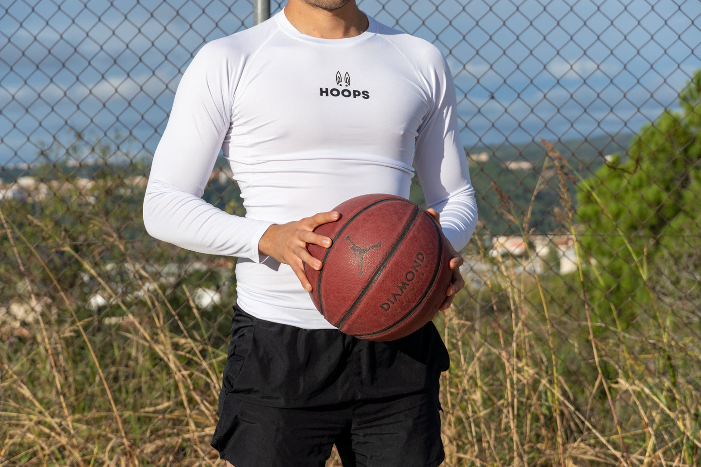 Compressive Long Sleeve - White