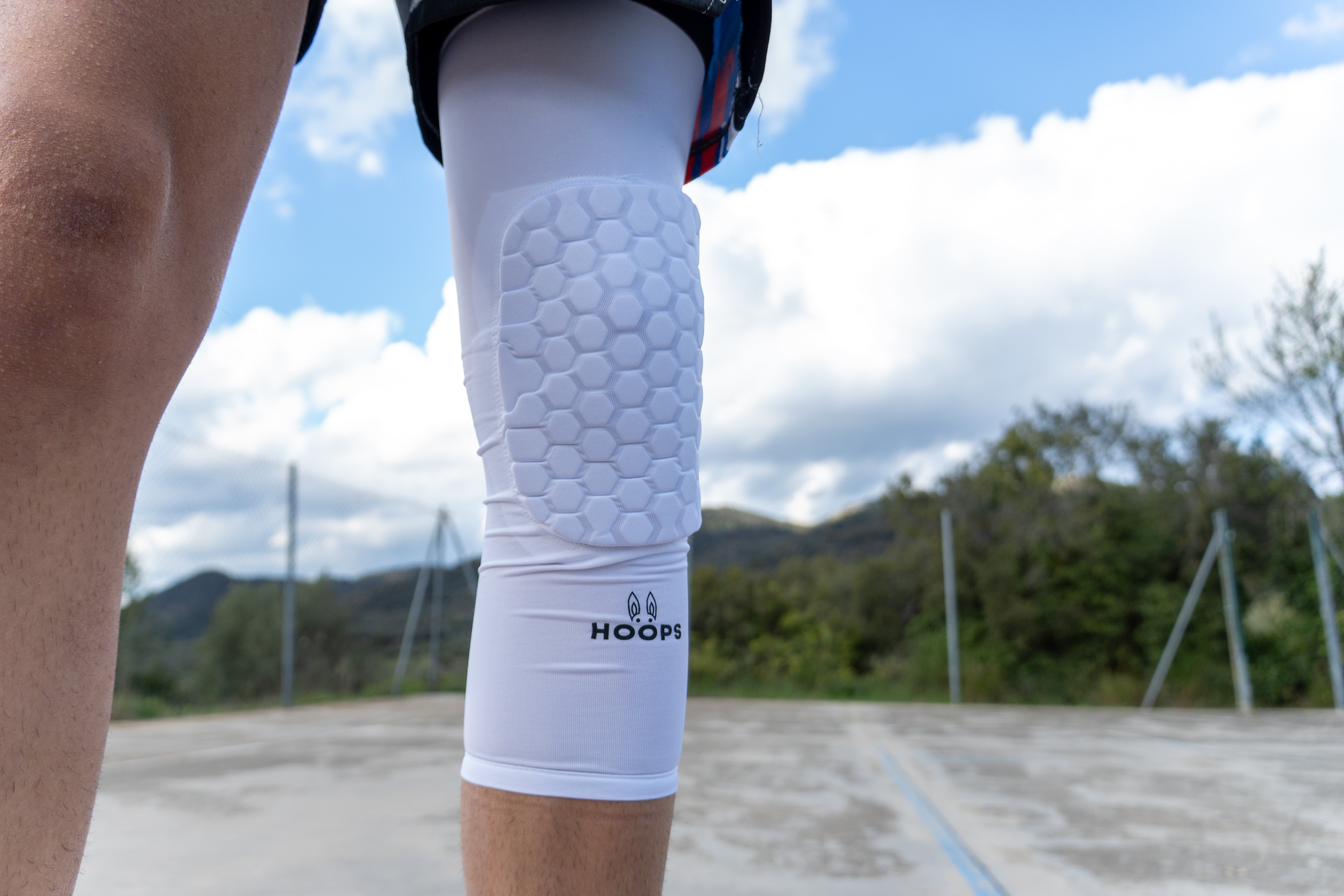 Rodillera de Baloncesto - White