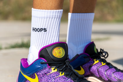 Basketball Socks - White