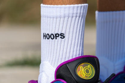 Basketball Socks - White