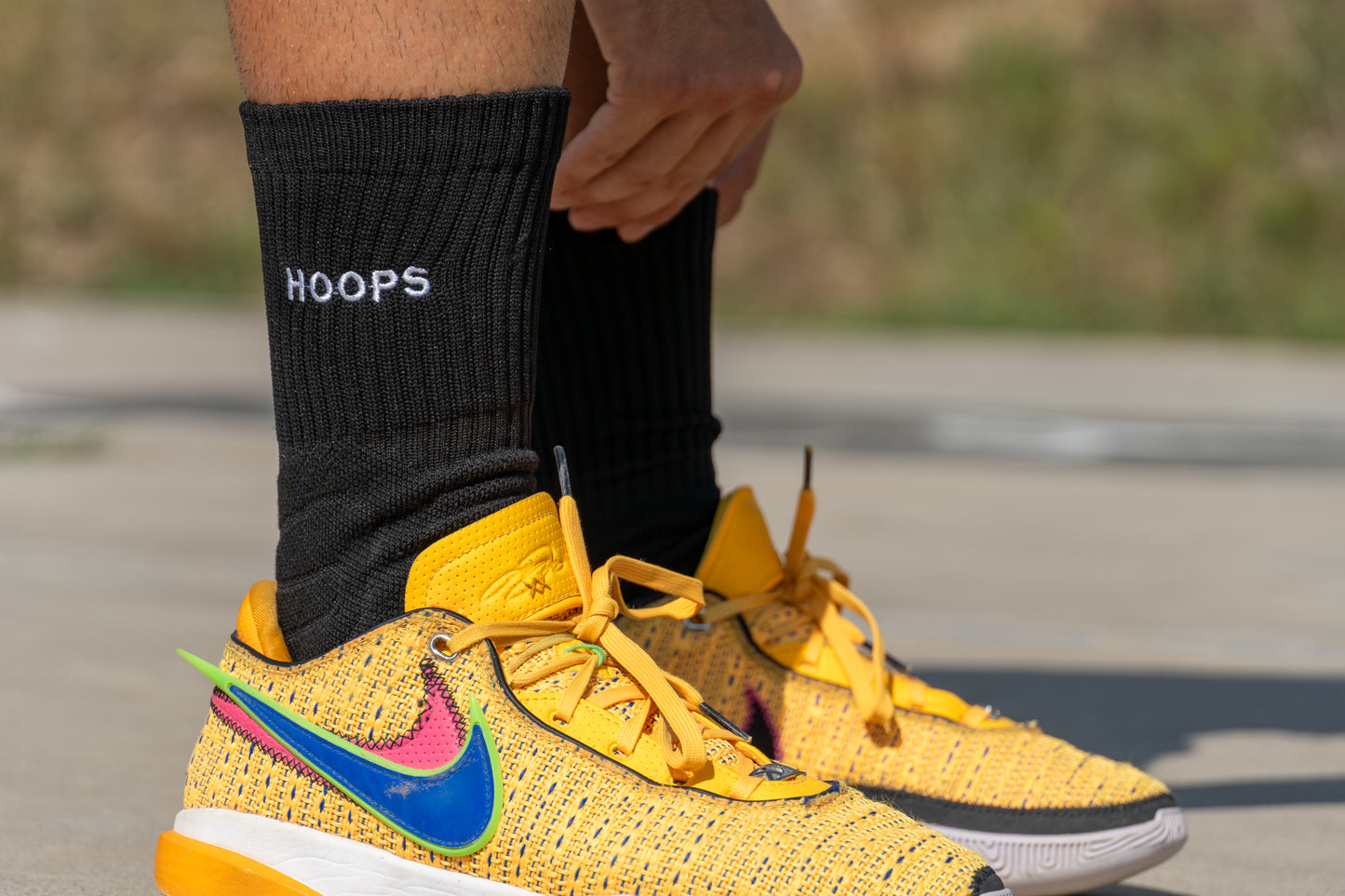 Basketball Socks Black - Pack 3 Unidades