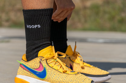 Basketball Socks Black - Pack 3 Unidades