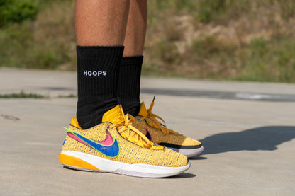 Basketball Socks Black - Pack 3 Unidades