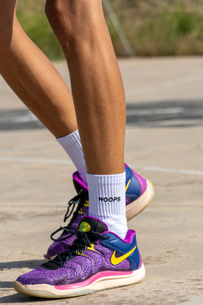 Basketball Socks - White