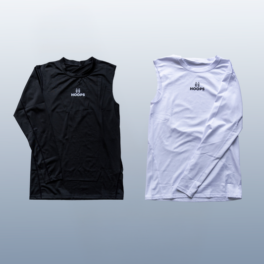 One Arm Shirt - BLACK & WHITE (R)