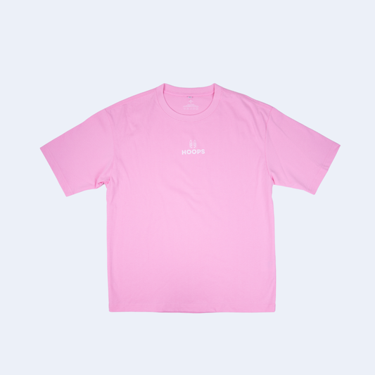 Camiseta Oversized Raised on The Court - Pink