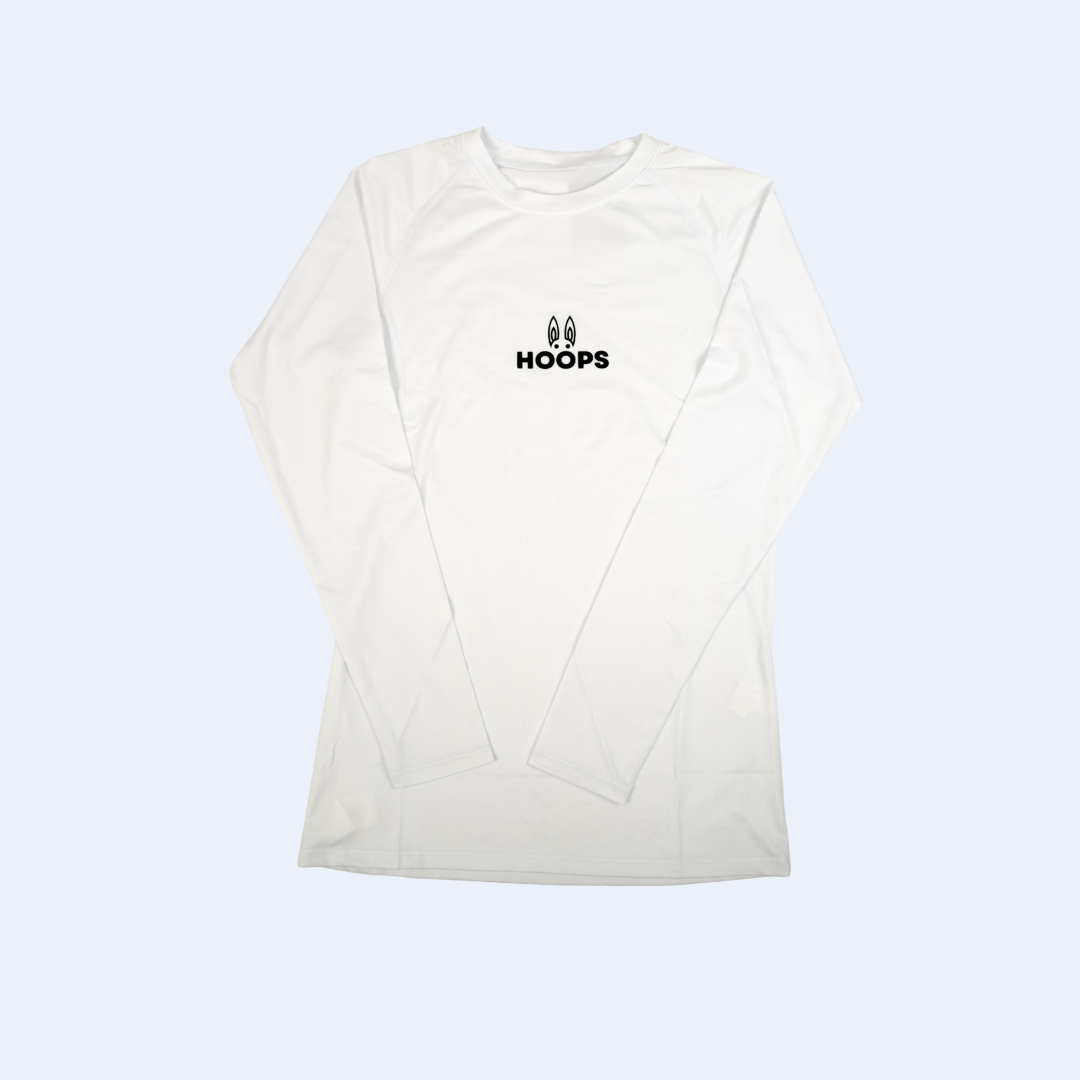 Compressive Long Sleeve - White