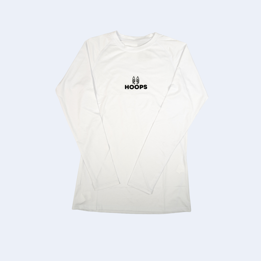 Compressive Long Sleeve - White