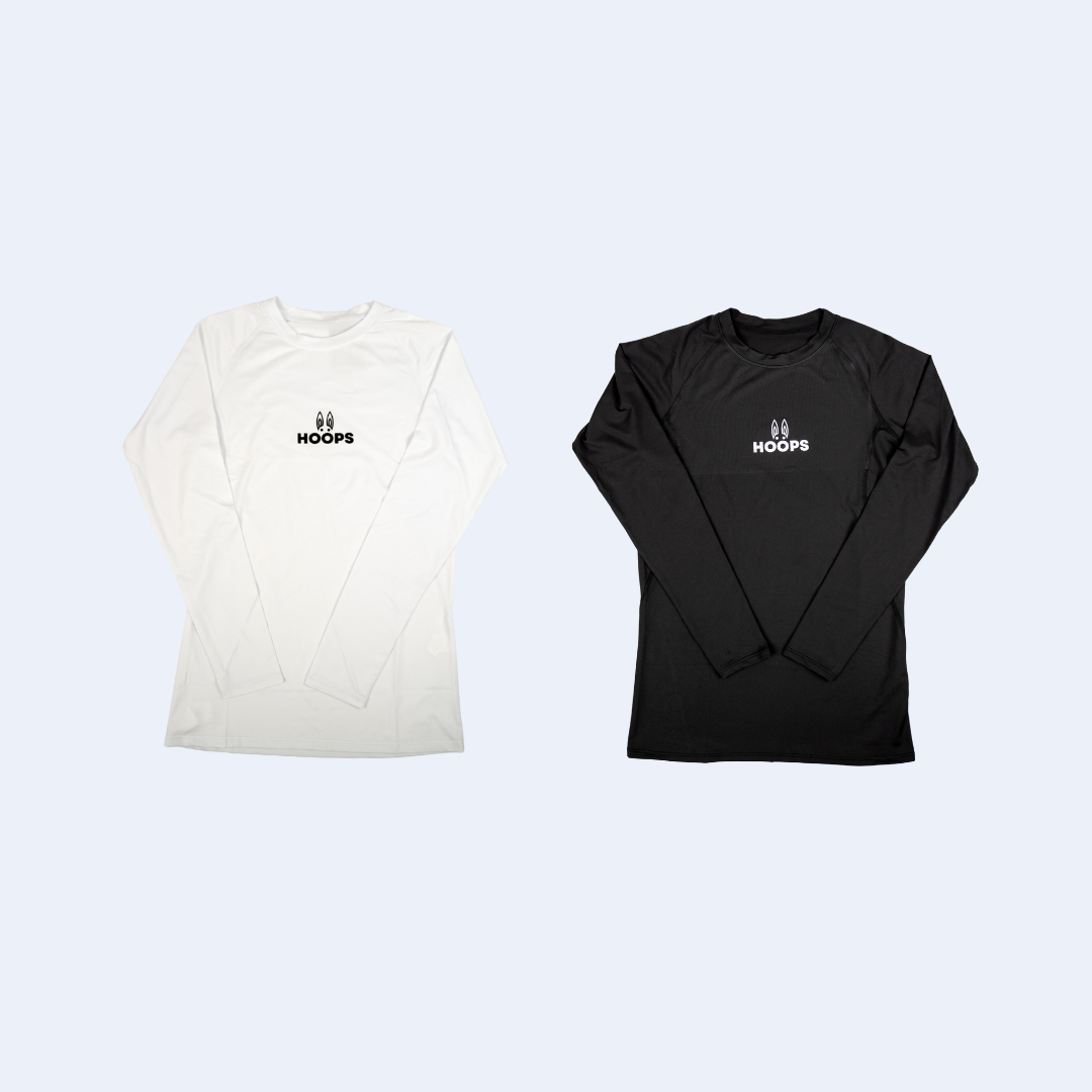 Compressive Long Sleeve - BLACK & WHITE