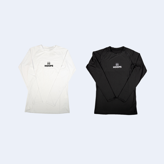 Compressive Long Sleeve - BLACK & WHITE