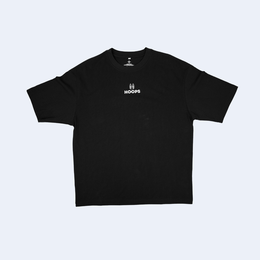 Camiseta Oversized Raised on The Court - Black