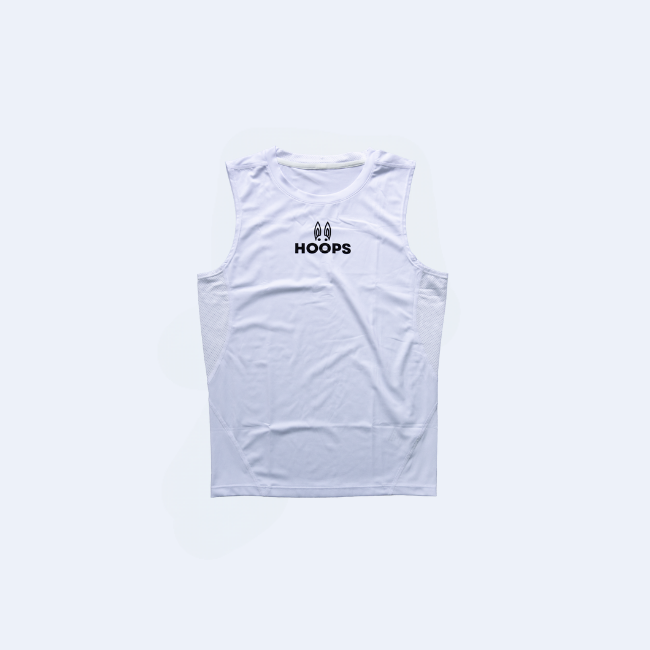 Compressive Sleeveless - White