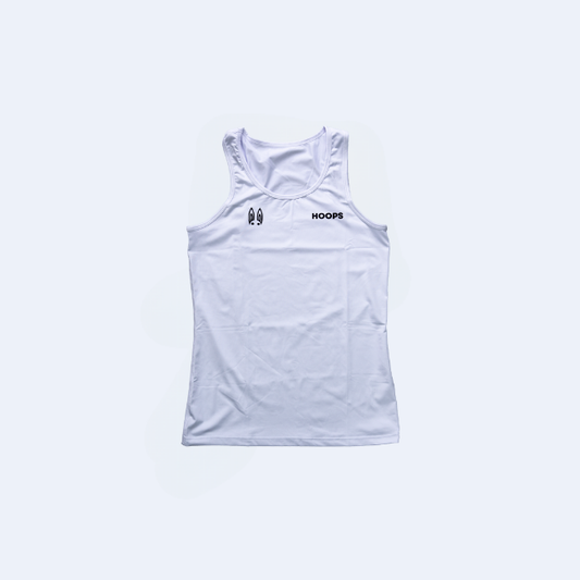 Compressive Sleeveless Pro - White