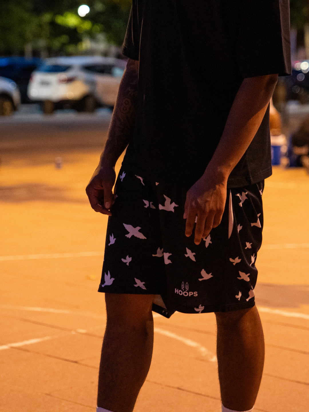 Basketball Shorts - Birds